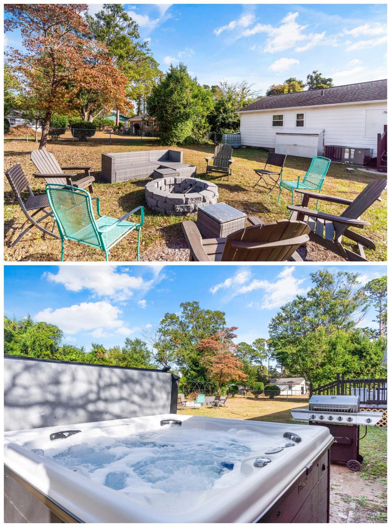 Villa Chill Retreat, Hot Tub, Large Private Yard Wilmington Exterior foto